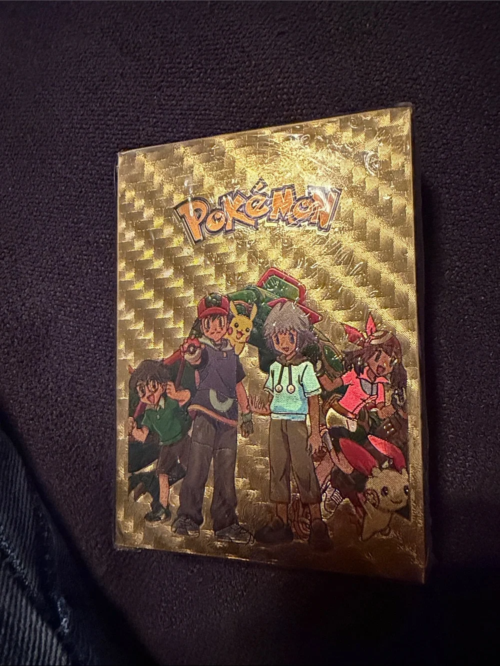 Gold Foil 55 ct Pokemon cards